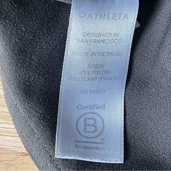 Athleta Inclination Moto tight Leggings Green with pockets 47149 - Picture 6 of 15